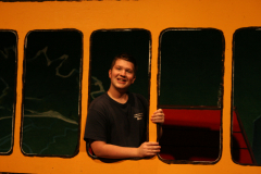 staff in bus
