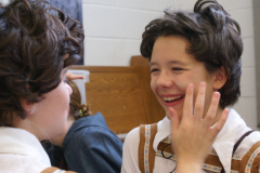 girls making friends